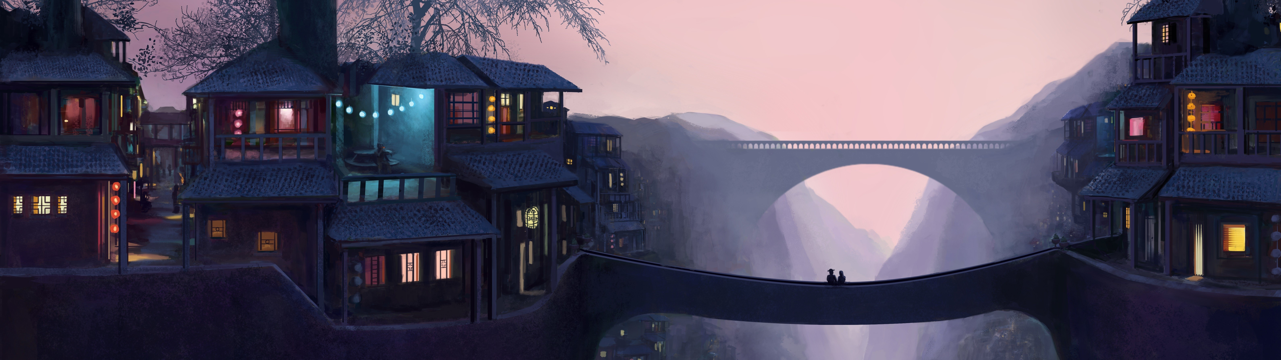 An example aesthetic wallpaper